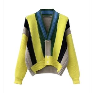 Striped Knit Cardigan